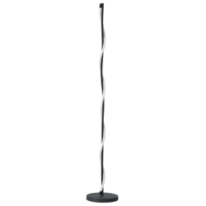 Donna Modern Dimmable LED Standing Floor Light Lamp Black