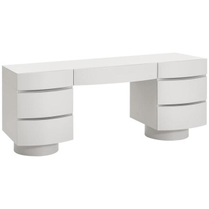 Dorit Dressing Table - Warm Grey by Interior Secrets - AfterPay Available