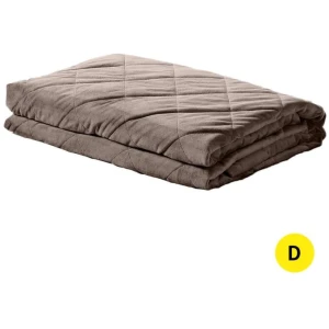 DreamZ 9KG Adults Size Anti Anxiety Weighted Blanket Gravity Blankets Mink