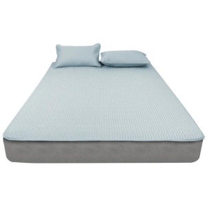 DreamZ Latex Cooling Bed Sheet Set Fitted Pillowcase Washable Summer 3PCS King