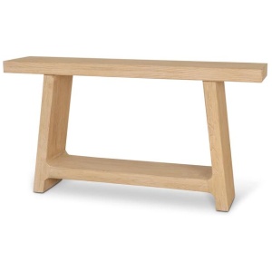 Droit 1.52m Elm Console Table - Natural by Interior Secrets - AfterPay Available