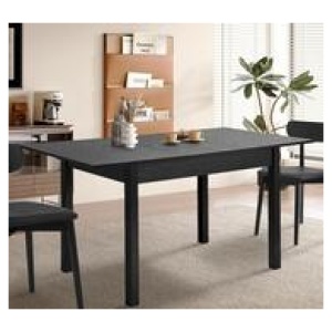 Dynara Extendable Dining Table Black