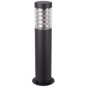 ELANORA Garden Bollard Light ES Elanora Round Black IP44 H500mm
