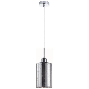 ESPEJO Pendant Lamp Light Interior ES 72W Chrome Glass Dotted Effect OD120mm x H180mm