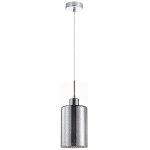ESPEJO Pendant Lamp Light Interior ES 72W Chrome Glass Dotted Effect OD120mm x H180mm