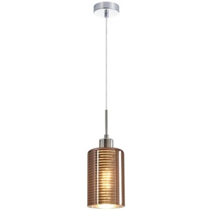 ESPEJO Pendant Lamp Light Interior ES 72W Copper Glass Oblong OD120mm x H180mm