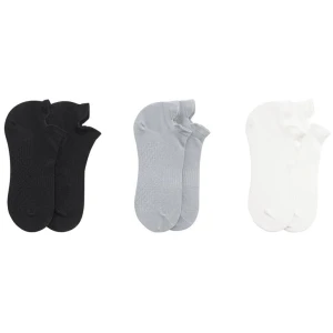 EVERAU® Cotton Ankle Stepure Shallow Mouth Socks One Pair - White / One Size