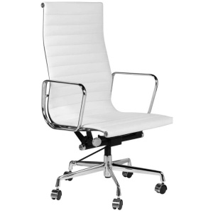 Eames Replica Management Office Chair - High Back - White
