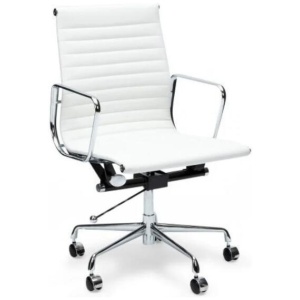 Eames Replica Management Office Chair - Low Back - White
