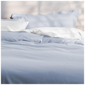 Egyptian Royale Quilt Cover Set - Egyptian Cotton, King, White - Canningvale