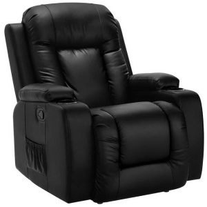 Electric Massage Chair Recliner Luxury Lounge Sofa Armchair Heat Leather