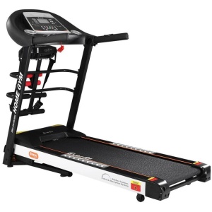 Electric Treadmill 450mm 18kmh 3.5HP Auto Incline Home Gym Run Exercise Machine Fitness Dumbbell Massager Sit Up Bar