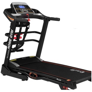 Electric Treadmill 480mm 18kmh 3.5HP Auto Incline Home Gym Run Exercise Machine Fitness Dumbbell Massager Sit Up Bar