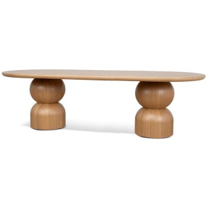 Elemental 2.8m Dining Table - Natural by Interior Secrets - AfterPay Available