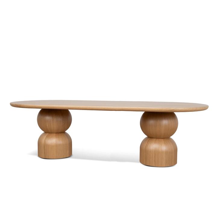 Elemental 2.8m Dining Table - Natural by Interior Secrets - AfterPay Available