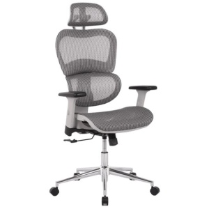 Elite Modern Ergonomic Mesh Executive Office Computer Working Chair - Grey