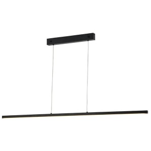 Elvin Minimalist LED Floating Pendant Light Black - Medium