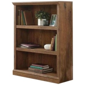 Emalie 3-Shelf Display Bookcase - Vintage Oak