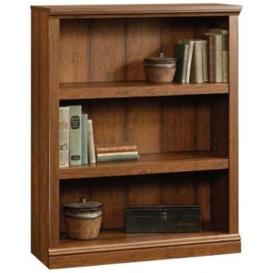 Emalie 3-Shelf Display Bookcase - Washington Cherry