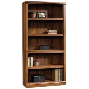 Emalie 5-Shelf Display Bookcase - Washington Cherry