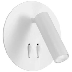 Esra Modern Wall Lamp Light Metal White