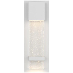 Estrada Modern Wall Lamp Light Aluminium Glass White Sand