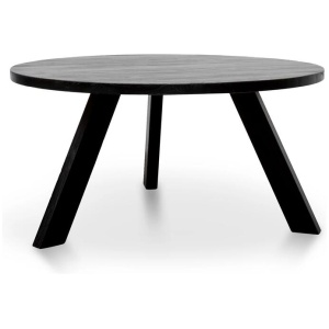 Ethan Round Dining Table - Full Black by Interior Secrets - AfterPay Available