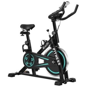 Everfit Spin Bike Exercise Bike 10kg Flywheel Fitness Home Gym 150kg capacity