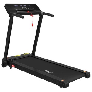 Everfit Treadmill Electric Home Gym Fitness Excercise Knob Foldable 420mm Black