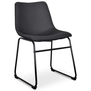 Ex Display - Darcy Plywood Industrial Bucket Dining Chair - Black by Interior Secrets - AfterPay Available