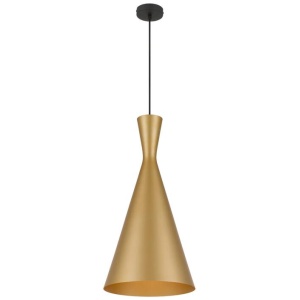 Flero Modern Pendant Hanging Lamp Light Aluminium Gold Brushed Brushed