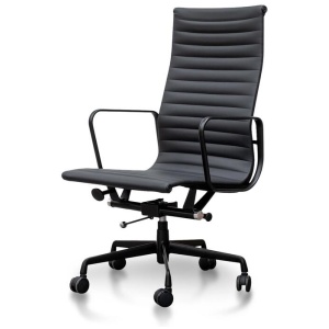 Floyd High Back Office Chair - Full Black by Interior Secrets - AfterPay Available