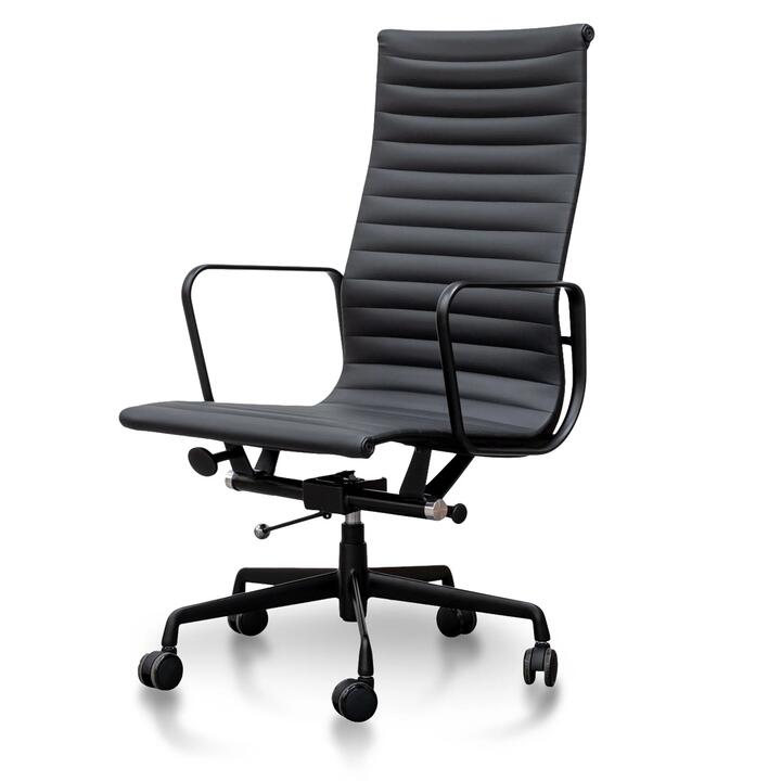 Floyd High Back Office Chair - Full Black by Interior Secrets - AfterPay Available