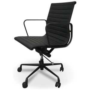 Floyd Low Back Office Chair - Full Black by Interior Secrets - AfterPay Available