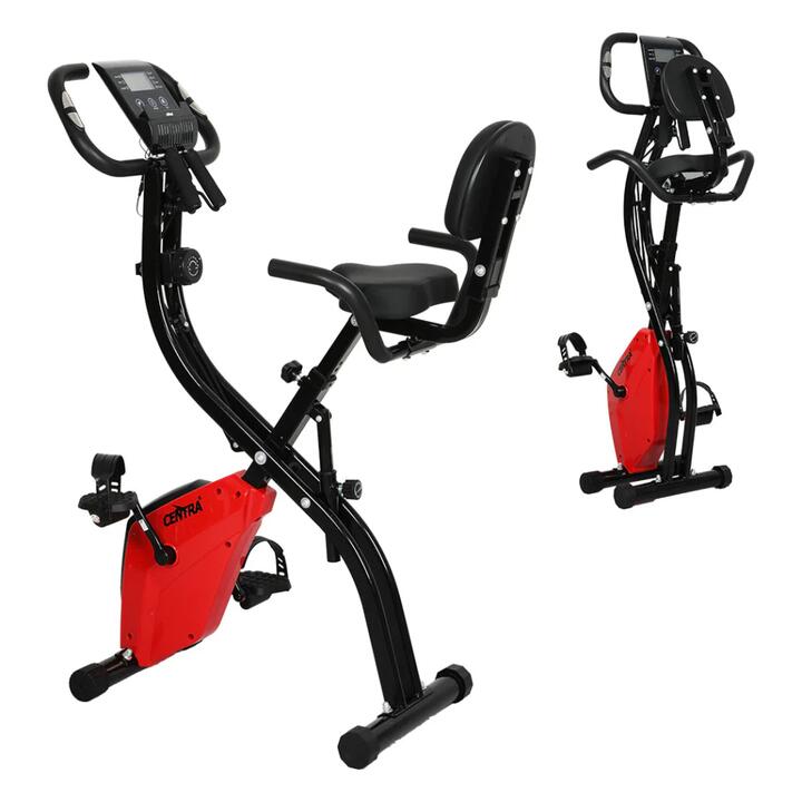 Foldable Exercise Bike | Magnetic Resistance with LED Monitor & Adjustable Seat