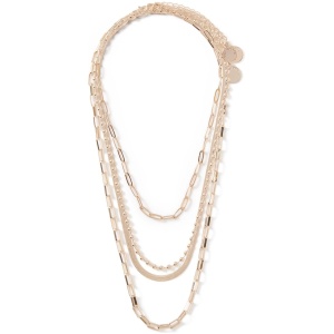 Forever New Women's Angelique Multi Chain Necklace in Gold