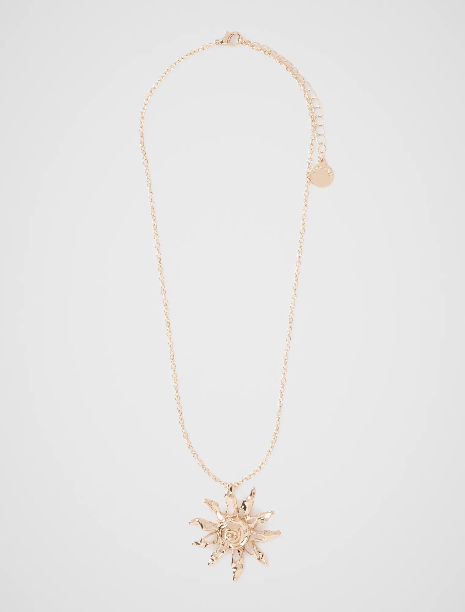Forever New Women's Astrid Sun Necklace in Gold
