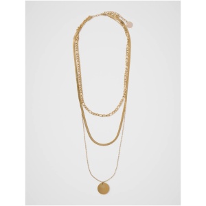 Forever New Women's Courtney Waterproof Layered Pendant Necklace in Gold Plated