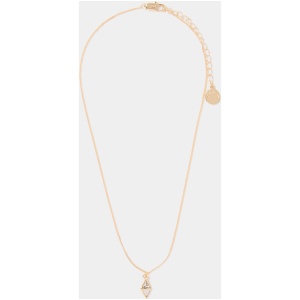 Forever New Women's Delilah Diamond Pendant Necklace in Gold/Crystal
