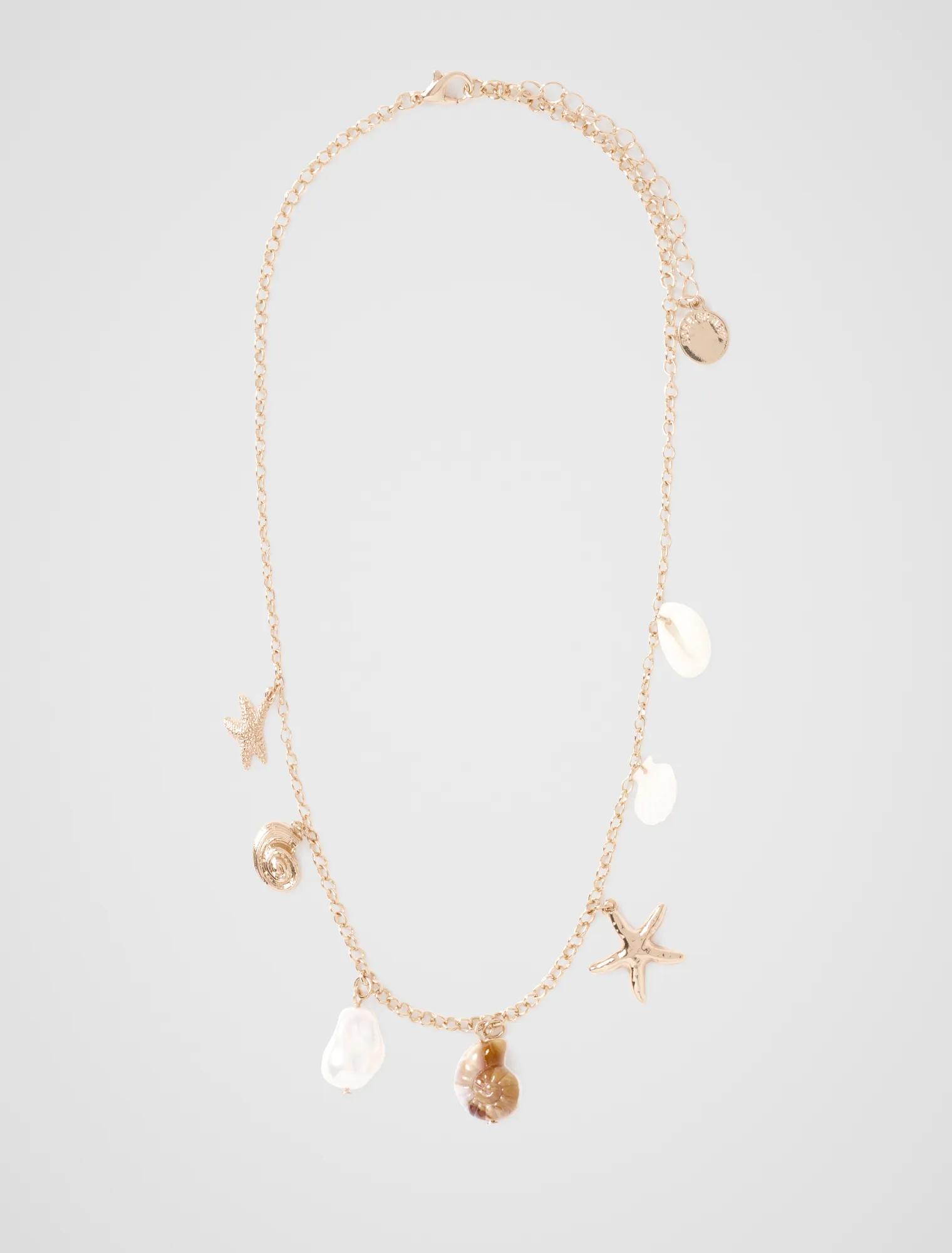 Forever New Women's Emerson Shell Charm Necklace