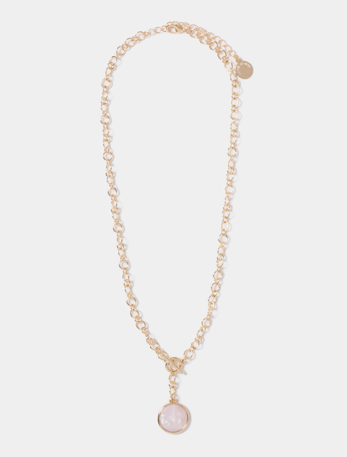 Forever New Women's Fleur Moon Necklace in Ivory/Gold