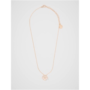 Forever New Women's Florence Flower Necklace in Ivory/Gold