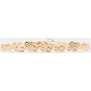 Forever New Women's Francis Flower Chain Belt in Gold