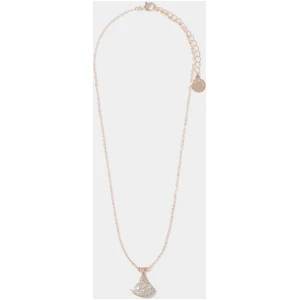 Forever New Women's Gemma Stone Fan Pendant Necklace in Gold/Crystal