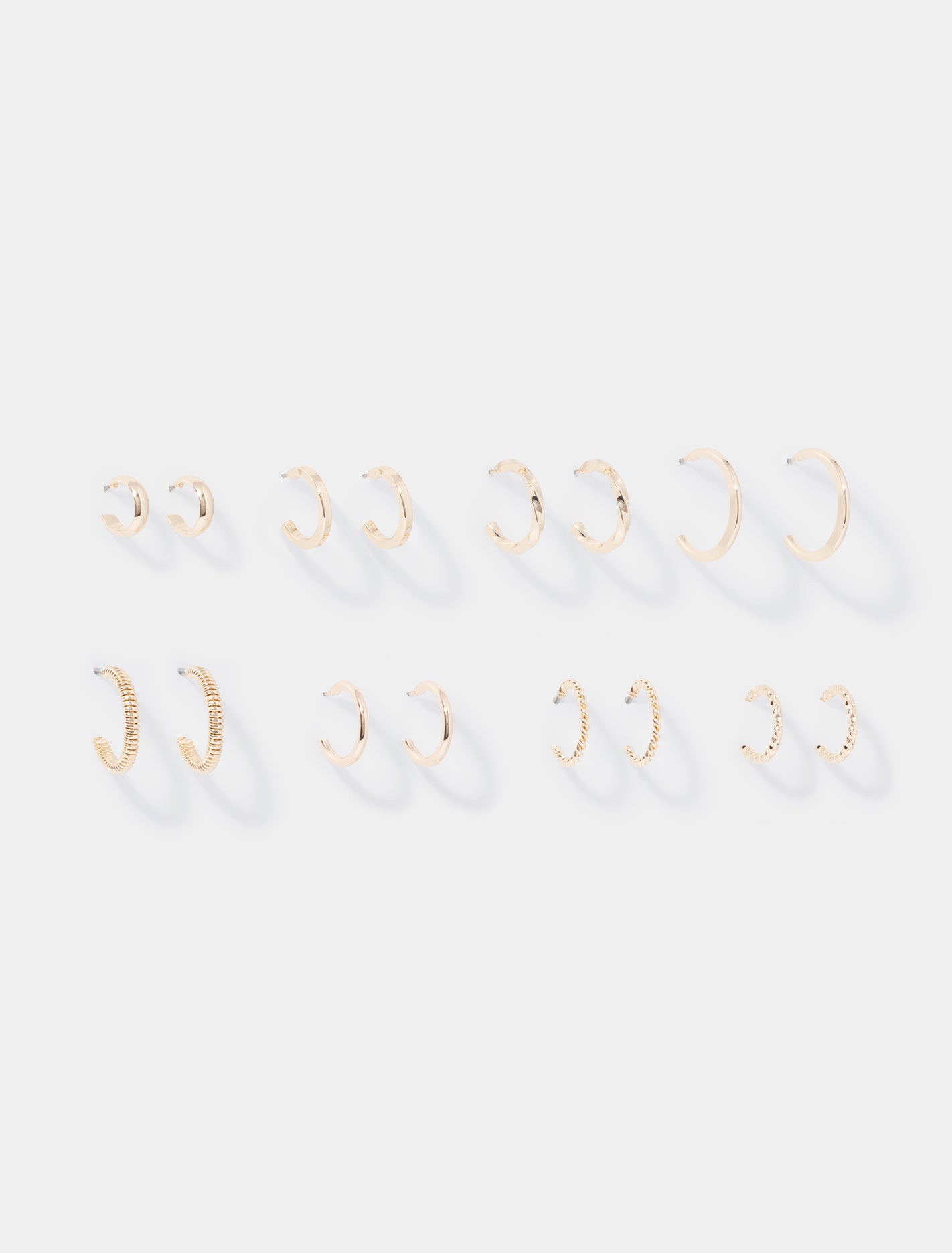 Forever New Women's Hillary Hoop Multipack Earrings in Gold