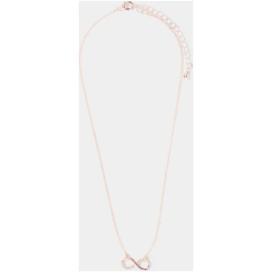 Forever New Women's Kayla Infinity Necklace in Rose Gold/Crystal