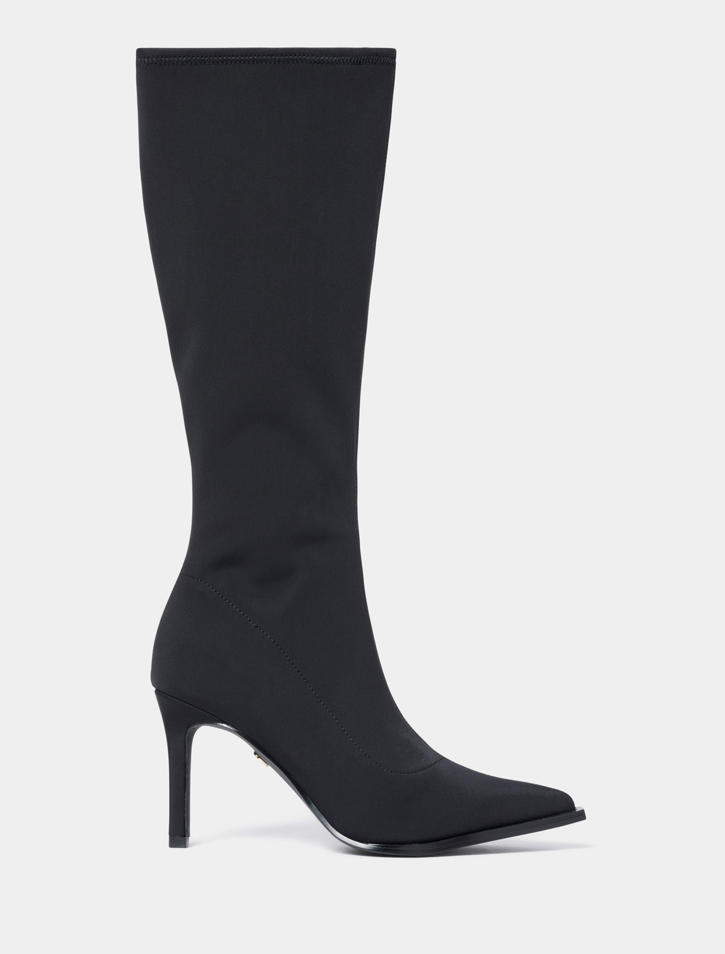 Forever New Women's Kendall Heeled Knee-High Boots in Black