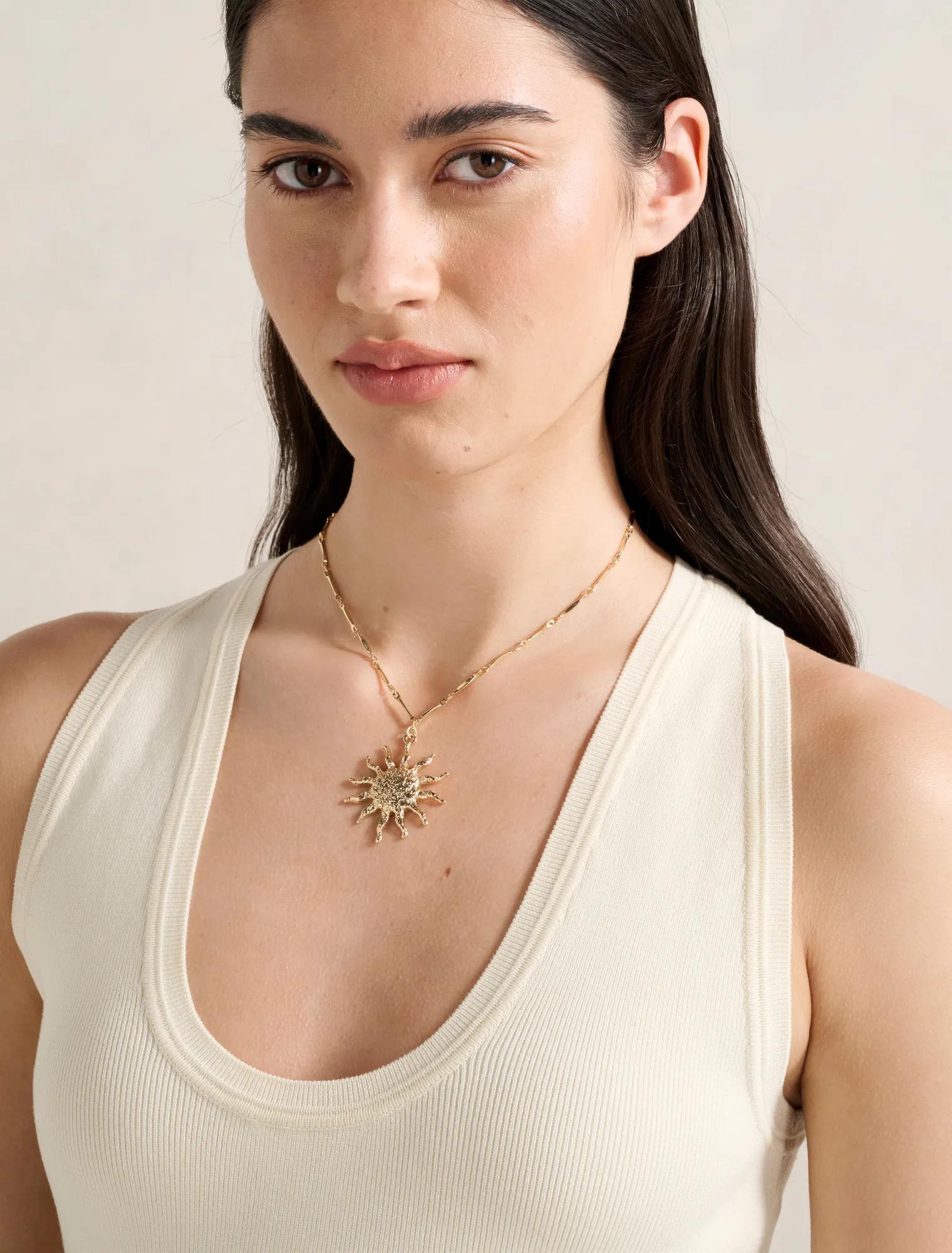 Forever New Women's Signature Sunbeam Necklace in Gold