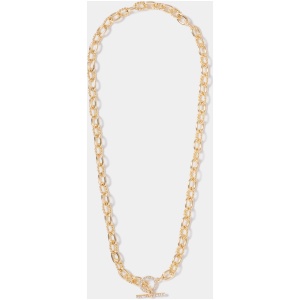Forever New Women's Talia T-bar Necklace in Gold