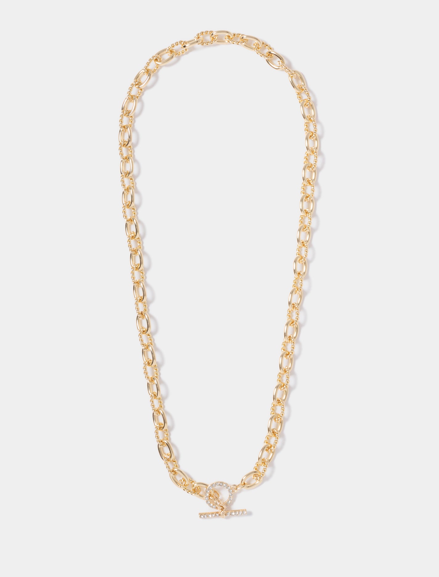 Forever New Women's Talia T-bar Necklace in Gold